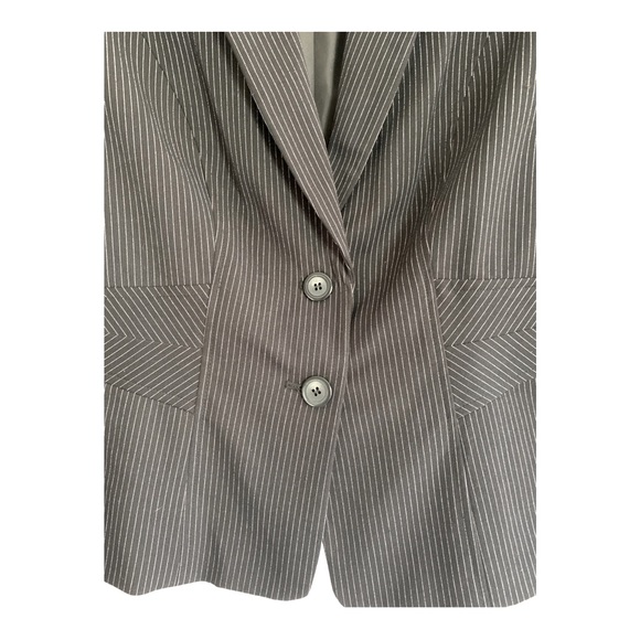 Worthington Pin Stripe Jacket Sz 14P - Picture 3 of 4